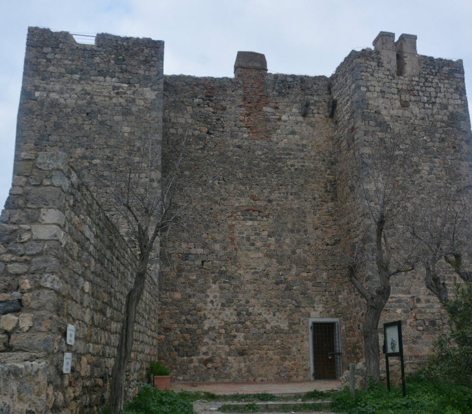Aldobrandesca Rocca di Talamone, Italy